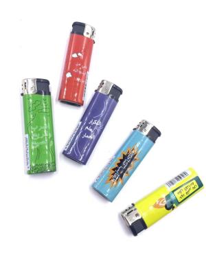 China Top-Ranking Cigarette Lighter Disposable Electronic Lighter for Libya Weekly Deals for sale