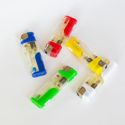 China Refillable Electronic Candle Lighter With Colorful Gas And White LED Lamp for sale