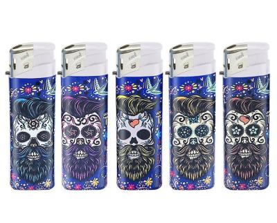 China Carton Size 43*26*27cm Refillable Plastic Butane Gas Lighter for Cigarette DY-075 for sale