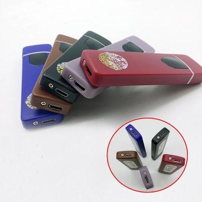 China Electronic Fingerprint Induction Lighter with Rechargeable Customized USB Heat Coil for sale