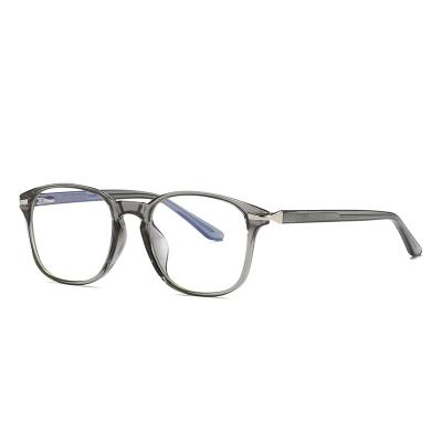 China Fashion Round Cat Eye Full-frame Tr90 Glass Myopia Glasses Eyeglasses Anti-blue Glasses For Men And Women for sale