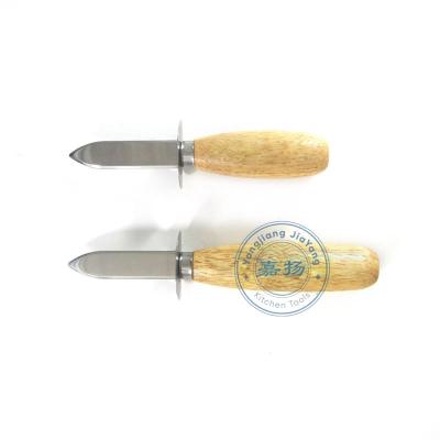 China Hot Selling Metal Handle General Oyster Wooden Knife (JYKTO-A019) for sale