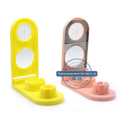 China (JYKT-ET309) Modern hot sale stainless steel egg cutter egg tool with high quality and flexible for sale