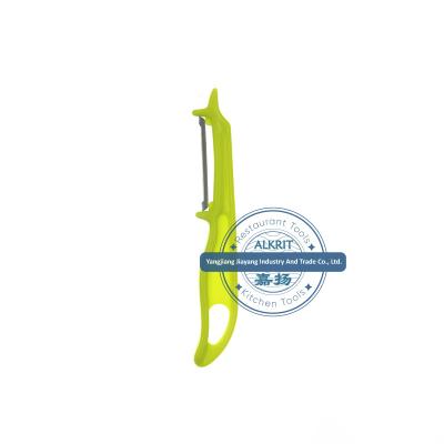 China (JYPE-A008) Modern hot sale stainless steel plastic melon and fruit peeler with flexible and lightweight for sale