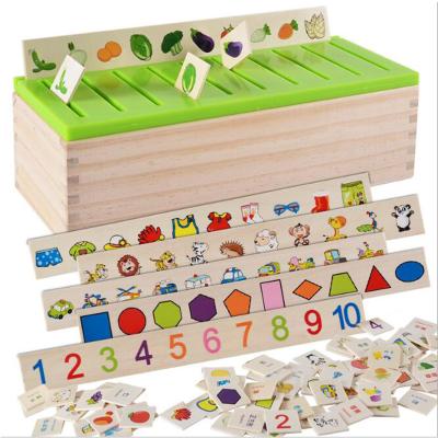 China Children Education Toy Factory Wholesale Wooden Food Toys Children Educational Puzzle Toys for sale