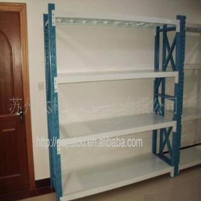 China Corrosion Protection Warehouse Light Duty Shelving Racks Shelf Storage Shelves Metal for sale