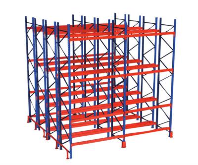 China Suitable for outside 3 layers of heavy duty warehouse / racking / shelving / pallet rack for sale