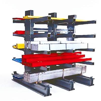 China Corrosion Protection Cannned Goods Rack Heavy Duty Cantilever Rack for sale