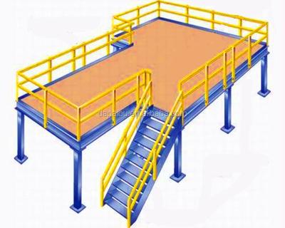 China Steel Warehouse Storage Mezzanine Floor Racking System As Per Customer Requirement for sale