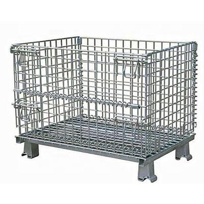 China Single Steel Wire Warehouse Storage Cage for sale