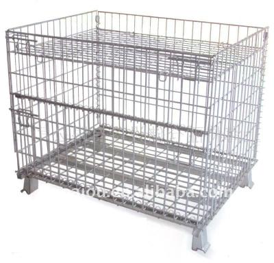 China Corrosion Protection Stable Wire Storage Cage Wire Container Rolling Cage for sale