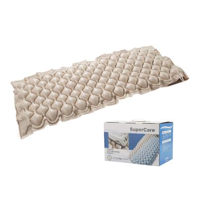 China Anti Bedded Elderly Alternative Inflatable Air Mattress Collapsible PVC Bubble Hospital Bed Pressure Decubitus Medical Bed for sale