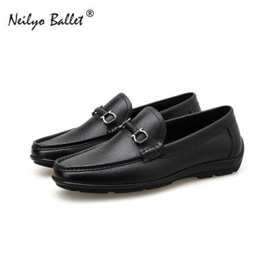 China American Penny Loafer For Commuting Business Shoes Black Comfortable Anti-Odor OEM Classics Man Loafer for sale