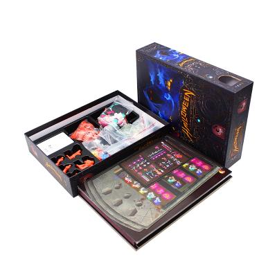 China High Quality Custom Cardboard Full Art Paper Board Games Game Pieces Board For Adults for sale