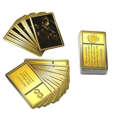 China Paper OEM Printing Card Game Art Paper Card High Quality Customized Intelligence Game Cards for sale