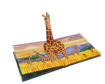 China paper & Cardboard Customized Book Printing For Kids Children Custom Color Printed Creative 3D Figure Story Book for sale