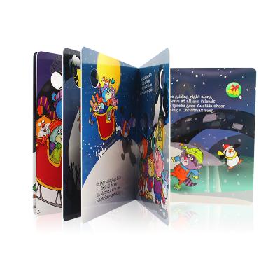 China Custom 3D Education Children's Books Entertainment/Cartoon Magnetic Printing Educational Booklet With Movies Music for sale