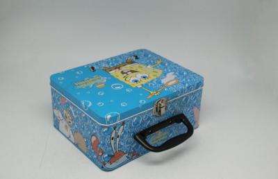 China Children'S Metal Custom Tin Lunch Box , Food Storage Tins ISO9001 for sale