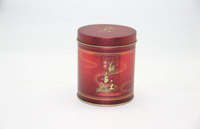 China Customized Round Oolong Tea Tins Vintage Mint Trinket Packing for sale