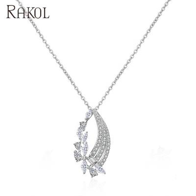 China RAKOL NP2042 New Design TRENDY Necklace Bridal Fashion Accessories Necklace for sale