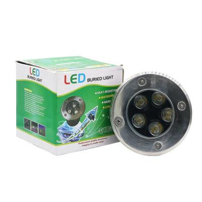 China Outdoor IP67 LANDSCAPE Track Lights Led Recessed Round Underground Waterproof Light for sale