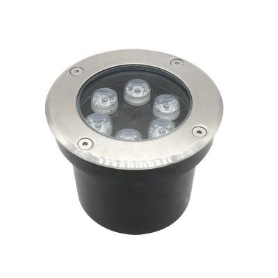 China LANDSCAPE Stainless Steel 6W IP67 Single Color Led Underground Light For Garden Road for sale