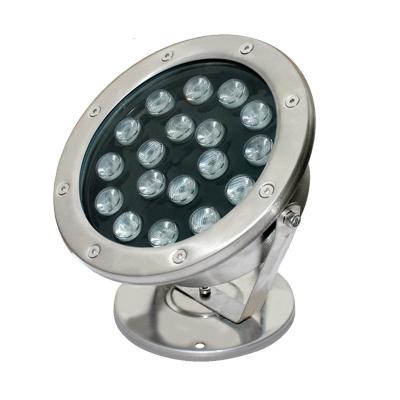 China 12V 18W Cold White Led Swimming Pool Underwater Lights For Ponds for sale