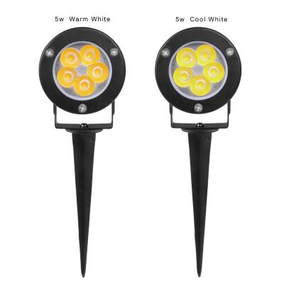 China Outdoor garden lighting ip65 led garden spot landscape light AC85-265V/12V/24V 3000k 4000k 5000k 6000k 7000k for sale