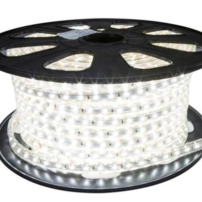 China Super Brightness AC220V Input SMD5050 RGB Color Changing 50meters Per Roll LED Strip Light for sale