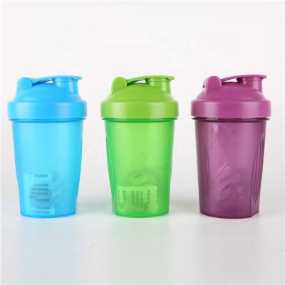 China Viable Wholesale Sports BPA Free Plastic Spice Logo Gym Protein Shaker Custom Bottle for sale