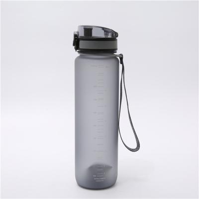 China New Viable Style 1 Liter BPA Free Material Water Bottle With Logo Custom Sports Water Plastic Bottle for sale