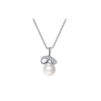 China FASHIONABLE Elegance Factory Tasty Pendant 925 Natural Freshwater Sterling Sliver Pearl Pendant Jewelry for sale