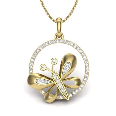 China CLASSIC Wholesale Fashion Pendant Butterfly Charms Women Pendant Jewelry Pendant Necklace for sale