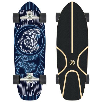 China Adult Wholesale Skate CX4 CX7 7Ply 30 Inch China Swing Thailand Wooden Land Carver Surfskate for sale