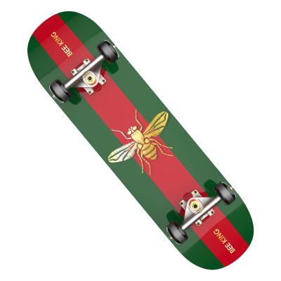 China Youth SWING Best Selling 7 Layer Maple Heat Transfer Pattern Skateboard Supports OEM Customization Service for sale