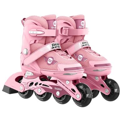 China PU Kids Adjustable Rollerskate Pads Rollerskates Built-in Skates for sale