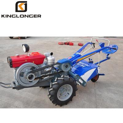 China Farm Tractor 9.3KW New Style Engine Small Tractor 12HP Agricultural Handheld Walking Tractor for sale