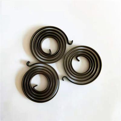 China Black Spiral Metal Auto Parts , Industrial Inflatable Cabinets Spring Roller featival for sale