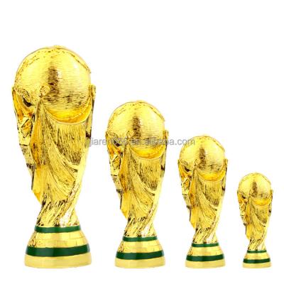 China Health Care Institute Hot Sale Resin World Cup Fan Wholesale Supplies Home Furnishings Hercules Cup Soccer Manufacturers for sale