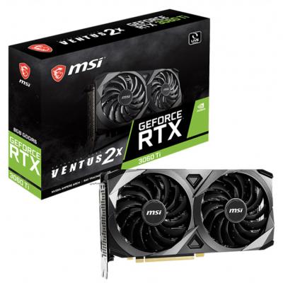 China Brand New Workstation Video Card MSI GeForce RTX 3060 Ti-VENTUS 2X OC GAMING Graphics Card for sale