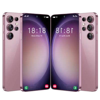 China Dual SIM Card S23Ultra, CPU:Snapdragon 8 gen2, 10-core 7.3-inch perforated screen, resolution 1440*3200, signal 5G, 16+1TB all-in-one machine, for sale