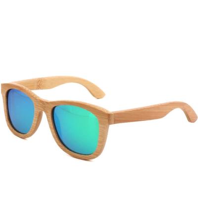 China Handmade Eco-Friendly Glasses Women Men Custom Logo Bamboo Wood Sunglasses Polarized Glass Square DL Wholesale Sol gafas 2022 for sale