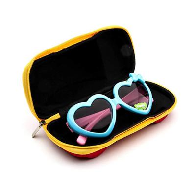 China DL Convenient Glasses Wholesale Logo Custom Multicolor Optional Hot Sales Kids Sunglasses Case Kids Packing Bag Customized Pouch for sale