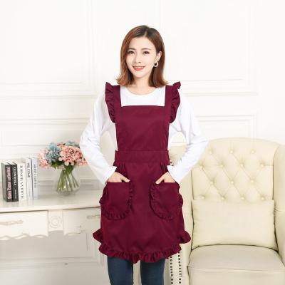 China SANITAIRE Wholesale Custom Kitchen Women Cooking Apron Personalized Vintage Kitchen Apron For Women for sale