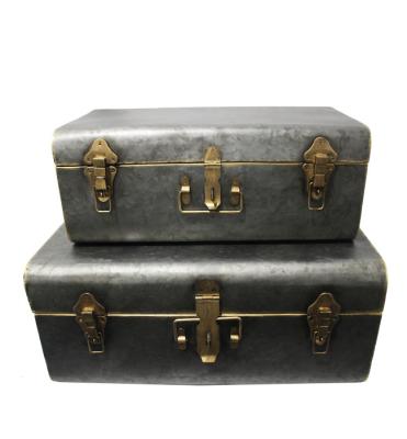 China Metal Musical Instruments Design World Classic Textile Designer Luxury Home Trunk for sale