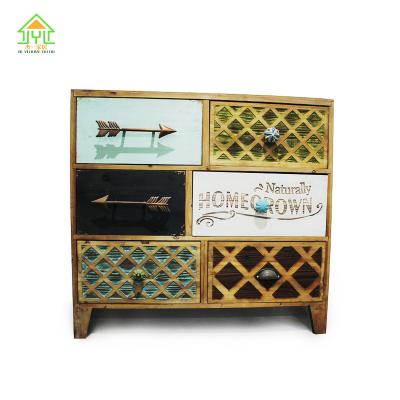 China Chinese high quality solid wood antique furniture reuse wite wood cabinet for sale