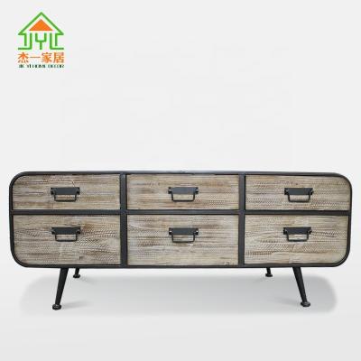 China Antique Vintage Style Customized Solid Wood Cabinets Antique Home Cabinet Solid Wood Furniture or Antique Living Room Furniture for sale