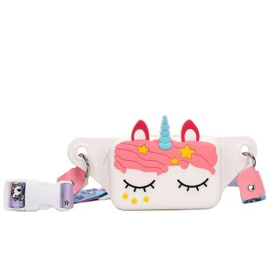 China Factory wholesale cute cartoon cross - body messenger bag silicone waterproof little girl cross - body messenger bag for sale