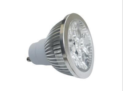 China Warm White GU10 4 * 1W LED Spotlight Bulb With Elegant Surface for sale