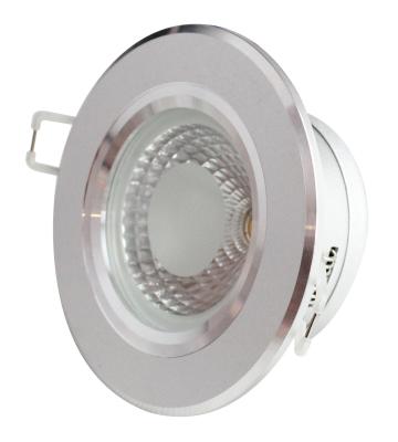 China High Lumen Warm White Dimmable 3 Inch LED Downlight 7 W For Hotels for sale